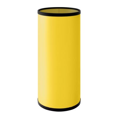 accesorio amarillo de entrada para guardar paraguas