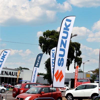 Kit banderola publicitaria Playa Tenso