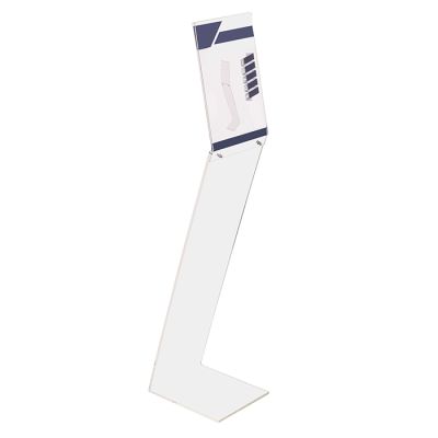 Portacarteles vertical