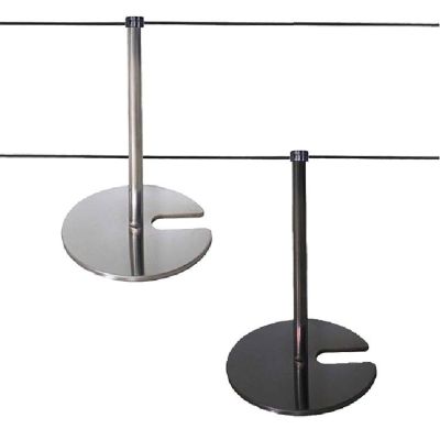 Postes separadores Mini con cuerdas elásticas Museo