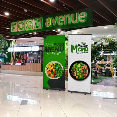 Roll Up personalizado Grafito