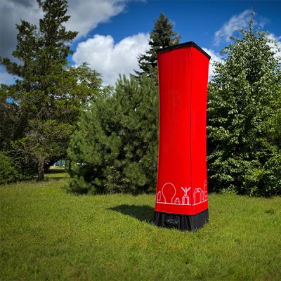 Tótem hinchable Reverso Square