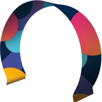 Arco publicitario plegable Wave