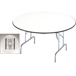 Mesa redonda plegable