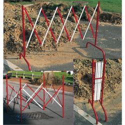 Barreras extensibles para obras o vía pública