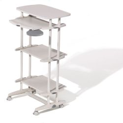 Mesa de ordenador móvil Virtual alta