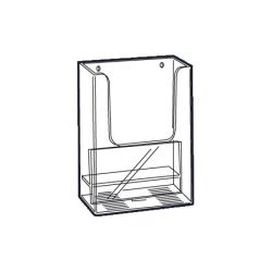 Expositores de pared dos niveles