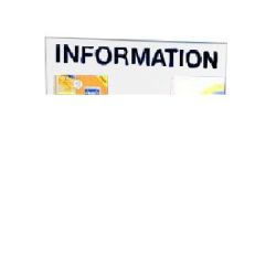 Vinilo información para Expositor en metacrilato Múltiple