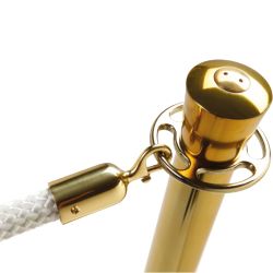 Cuerdas 150 cm y mosquetones dorados