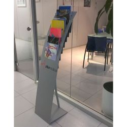 Expositor curvado personalizado