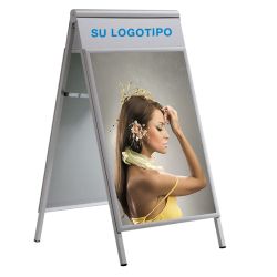 Caballete publicitario de exterior Delta Plus
