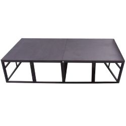 Escenario para conferencias plegable