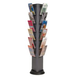 Portafolletos metálicos de pie Duplo y Triplo