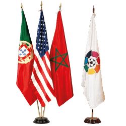 Banderas de interior impresas o bordadas