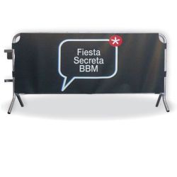 Funda en PVC para barreras