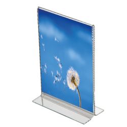 Expositor de metacrilato Clear 2 caras