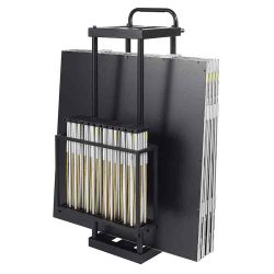 Carro escenario Pop Up para 4 plataformas