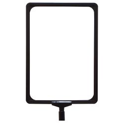 Portadocumentos DIN A4 plástico negro