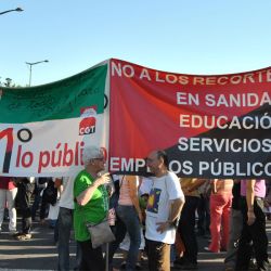 pancarta manifestación