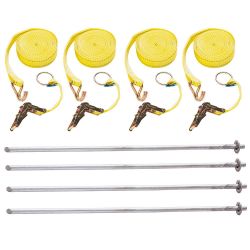 Kit de seguridad para carpa viento fuerte