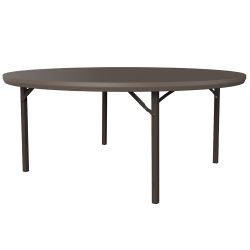 Mesa Plegable Redonda 183 Duralight Premium