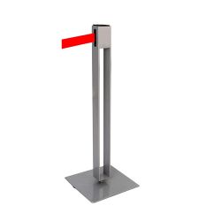 Postes separadores con cinta retráctil Design Square View