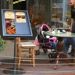 Portamenús para restaurantes Board Expo