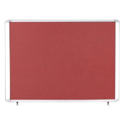 Tablero de información exterior tapizado Master II granate