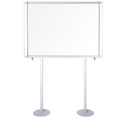 Vitrina de información para exterior lacada y empotrada Master II