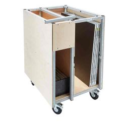 Carro para 10 plataformas escenario Pop Up