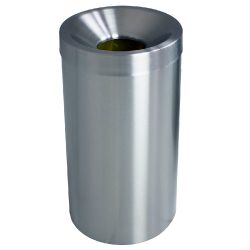 Papelera de acero inoxidable autoextinguible 30, 50 y 90 litros Estela