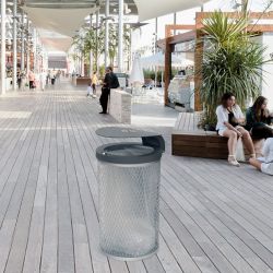 Papelera-Cenicero de seguridad Draco