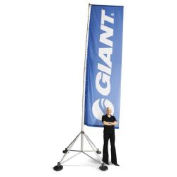 Mástil telescópico banderola