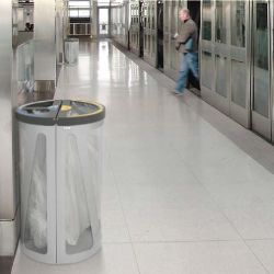 Papelera Transparente de seguridad y preselección 2