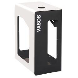 Papeleras para el reciclaje 90 litros transparentes Cube