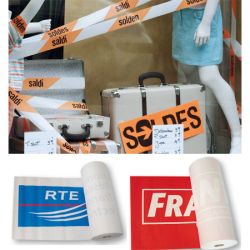 Cintas de balizamiento publicitarias