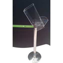 Poste con dispensador de calzado de seguridad