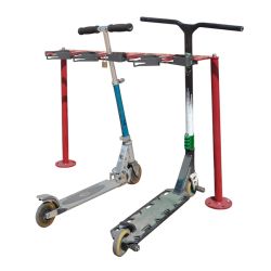 Parking para patinetes de acero galvanizado Barspin