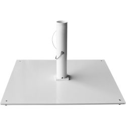 Base metálica lacada con tacos para parasoles Push, Resort y Wood