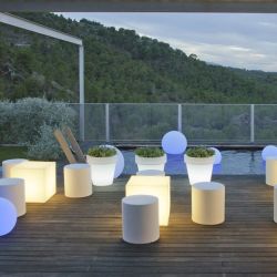 Cubo con luz decorativo