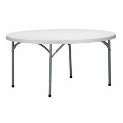 Mesa plegable redonda Ecolight de 152 cm