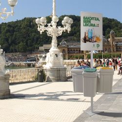 Contenedores de exterior para el reciclaje