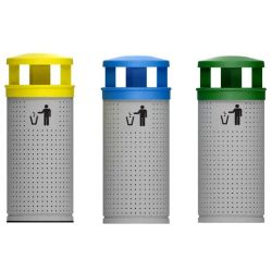 Papelera punto verde.