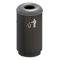 Papelera urbana Round 40 y 64 litros