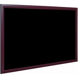 Pizarra de tiza con marco de madera