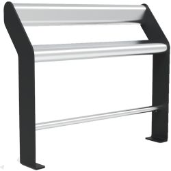 Barras de apoyo isquiático inox Lan