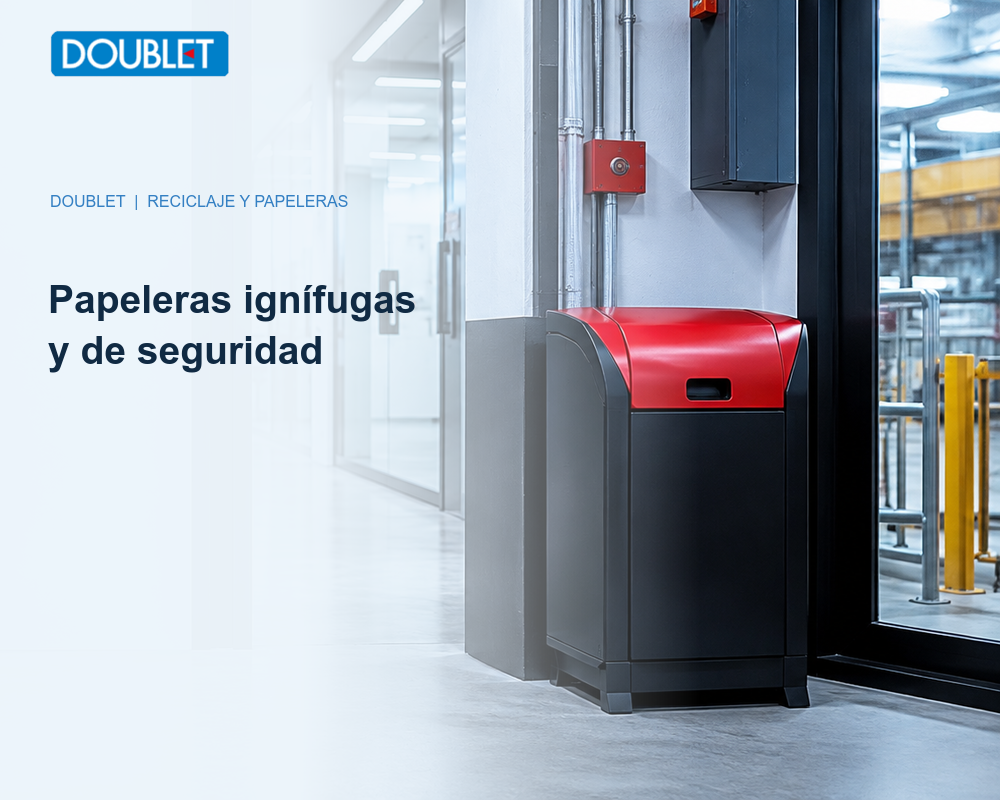 Papeleras ignífugas: seguridad en edificios y espacios de riesgo