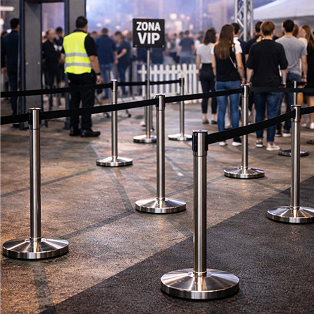 Control y organización de accesos en eventos