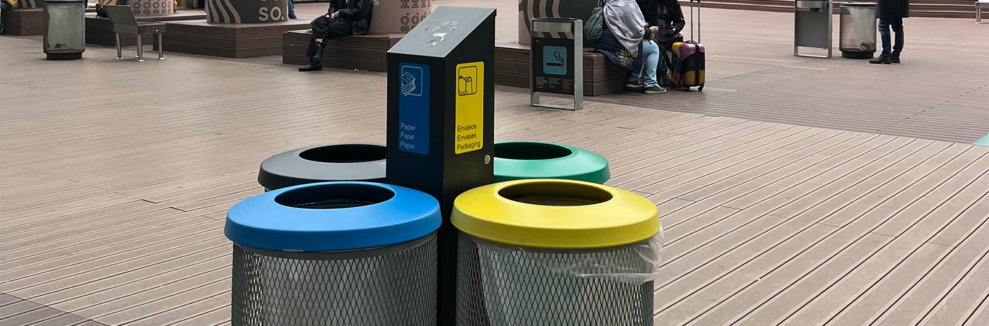 Papeleras para la recogida selectiva