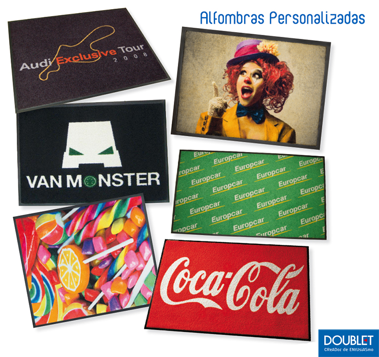Alfombras personalizadas, publicitarias y promocionales